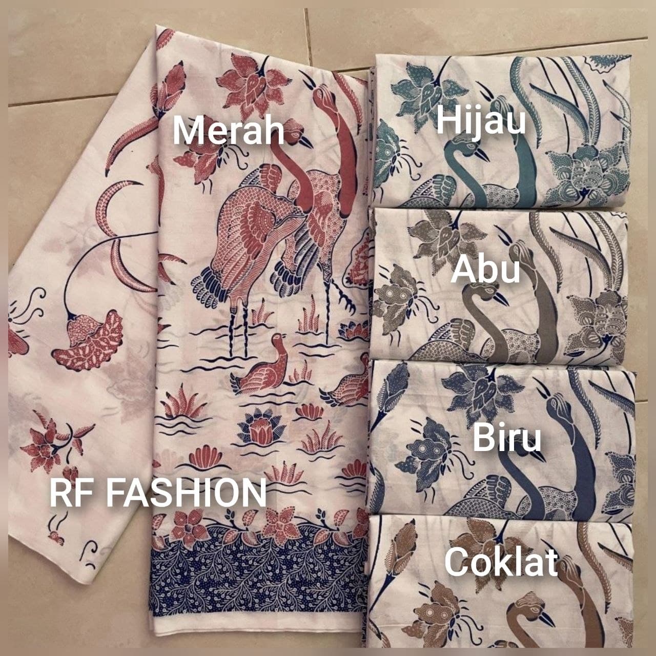 Kain batik katun trr soft